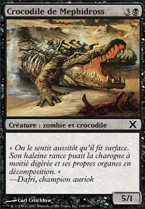 Crocodile de Mephidross