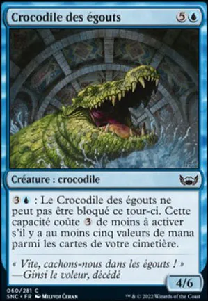 Crocodile des égouts