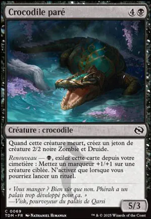 Crocodile paré