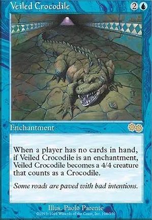 Crocodile voilé