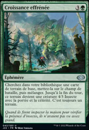 Croissance effrénée