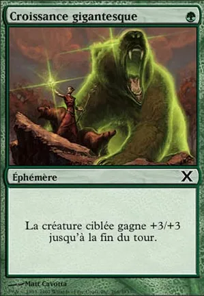 Croissance gigantesque