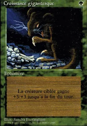 Croissance gigantesque