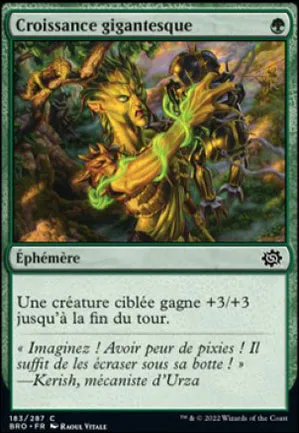 Croissance gigantesque