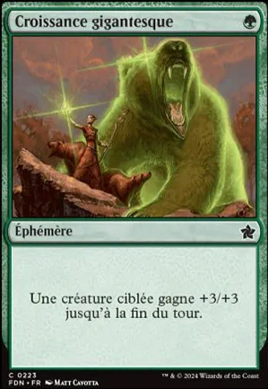 Croissance gigantesque
