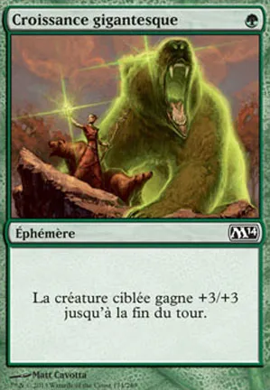 Croissance gigantesque
