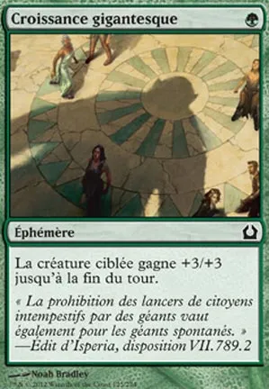 Croissance gigantesque