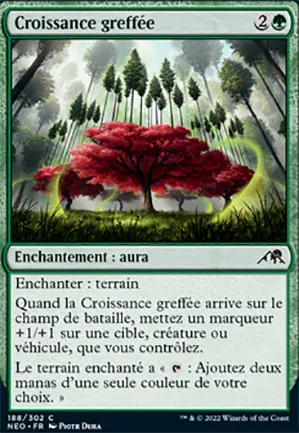 Croissance greffée