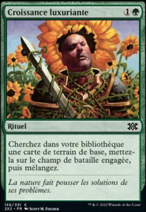 Croissance luxuriante
