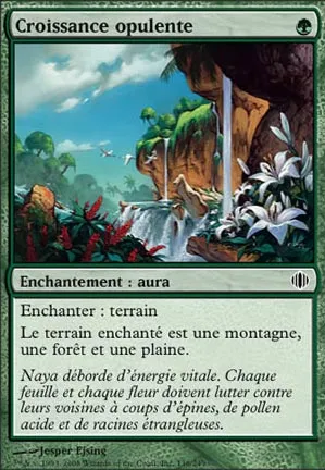 Croissance opulente