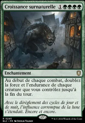 Croissance surnaturelle