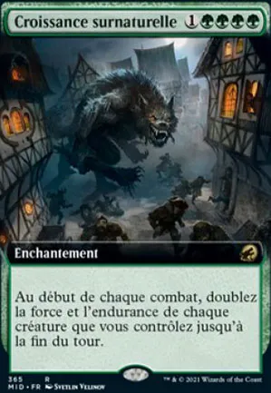 Croissance surnaturelle