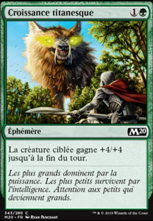 Croissance titanesque