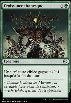Croissance titanesque