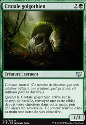 Crotale golgothien
