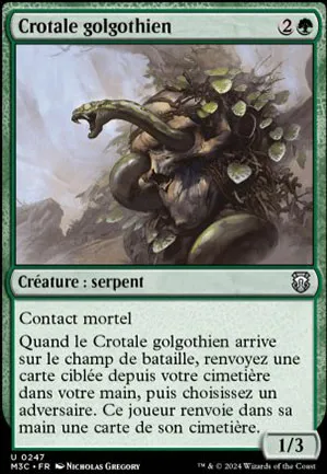 Crotale golgothien