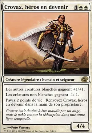 Crovax, héros en devenir