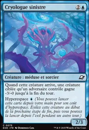 Cryologue sinistre
