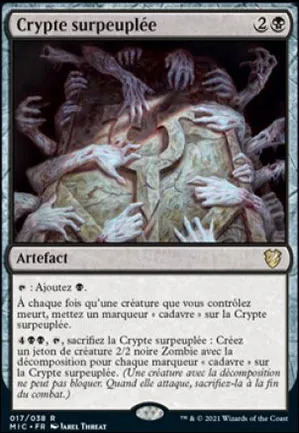 Crypte surpeuplée