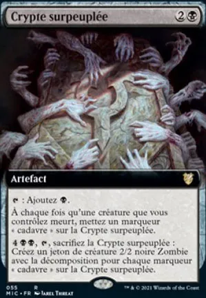 Crypte surpeuplée