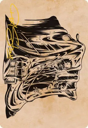 Cube gélatineux - Illustration