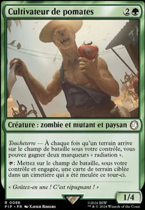 Cultivateur de pomates