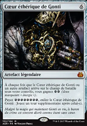 Cœur éthérique de Gonti