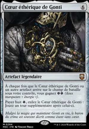 Cœur éthérique de Gonti