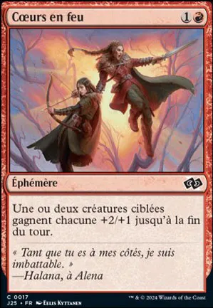 Cœurs en feu
