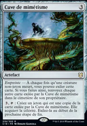 Cuve de mimétisme