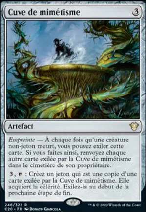 Cuve de mimétisme