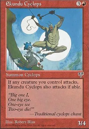 Cyclope de l'Ékoundou