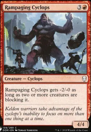 Cyclope déchaîné