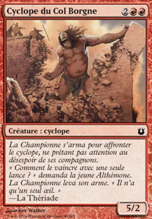 Cyclope du Col Borgne