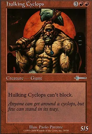 Cyclope lourdaud