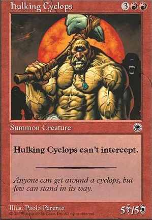 Cyclope lourdaud