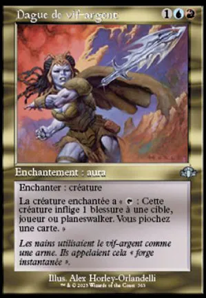 Dague de vif-argent