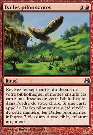 Dalles pilonnantes