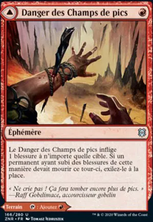 Danger des Champs de pics // Grotte des Champs de pics