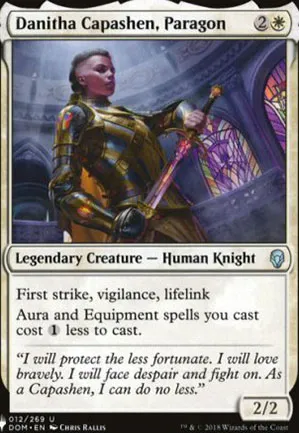 Danitha Capashen, parangon