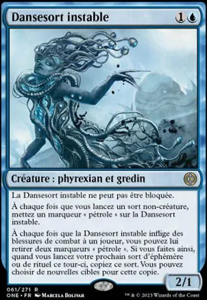 Dansesort instable