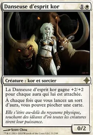 Danseuse d'esprit kor