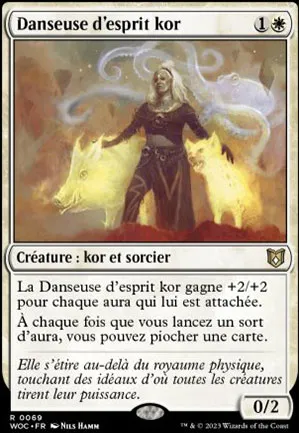 Danseuse d'esprit kor