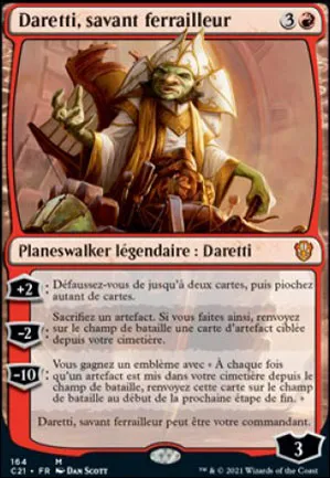 Daretti, savant ferrailleur
