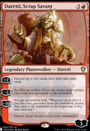 Daretti, savant ferrailleur