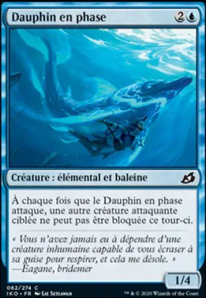 Dauphin en phase