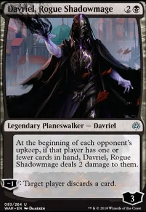 Davriel, ombremage rebelle