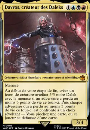 Davros, créateur des Daleks