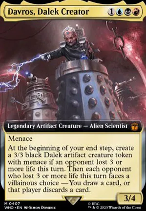 Davros, créateur des Daleks