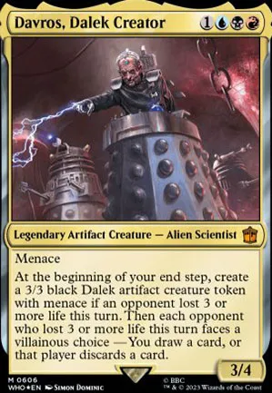 Davros, créateur des Daleks